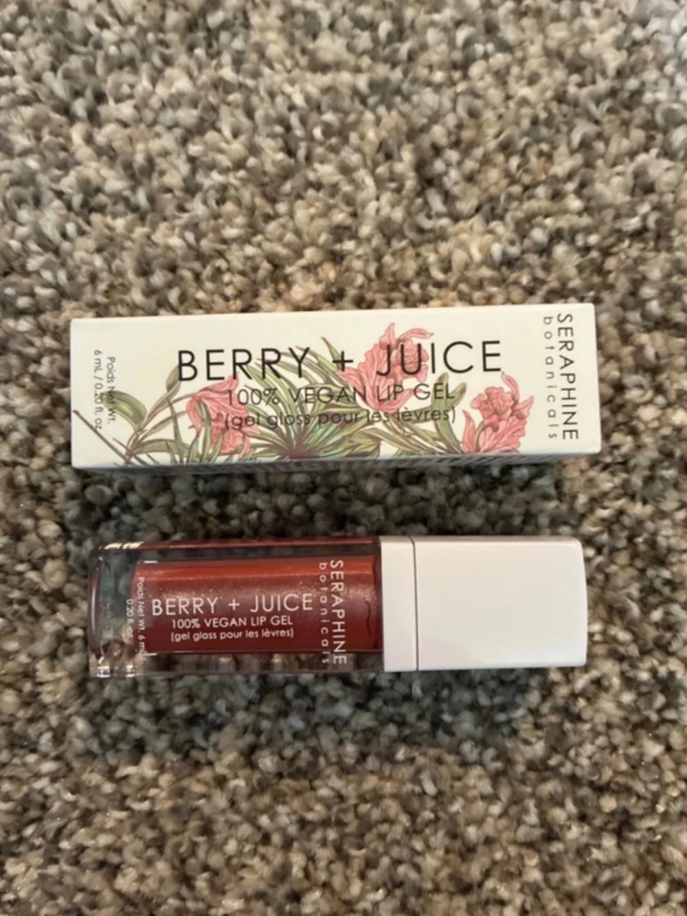 Seraphine Botanicals Berry + Juice Lip Gel